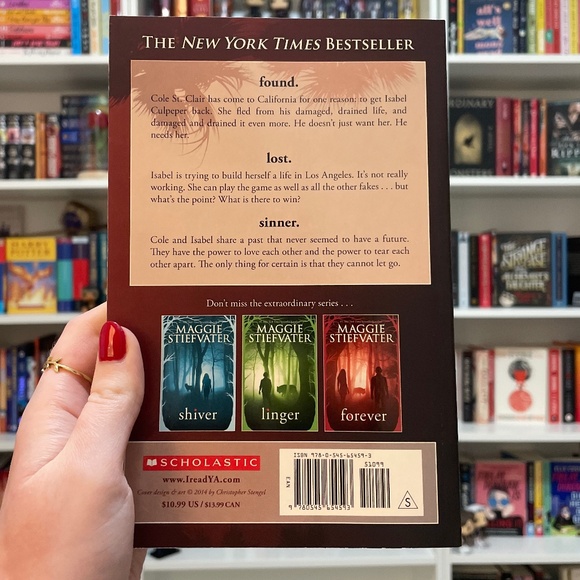 *BRAND NEW* Paranormal Teen Book: Sinner by Maggie Steifvater - Picture 3 of 3